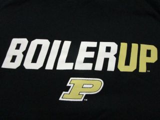 Purdue University Boilermakers Boiler Up Hoodie Sweatshirt size XL Black 3