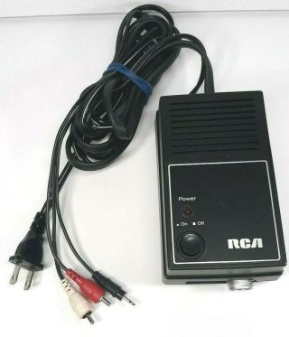 Vintage Rca Color Video Camera Power Supply For Cc003 / Cc004