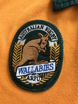 Vintage Canterbury Australia Wallabies Rugby Union Jersey Shirt Long Sleeve XL 2