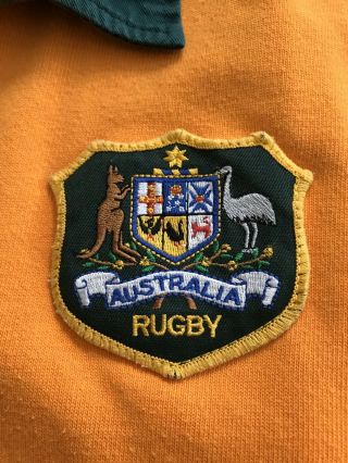Vintage Canterbury Australia Wallabies Rugby Union Jersey Shirt Long Sleeve XL 3