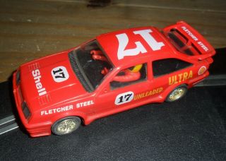 Scalextric Vintage Ford Sierra Xr4i Rs500 Touring Car 17 With Lights