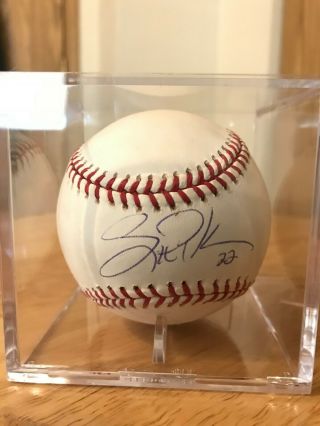 Chicago White Sox Autographed Baseball: Scott Podsednik With Cert
