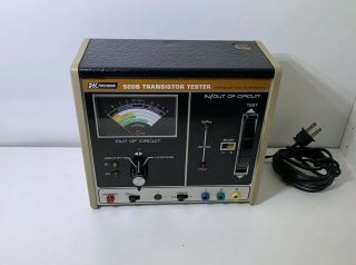 Vintage Bk B&k Precision 520b Transistor Tester
