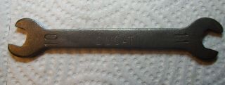 Vintage Ducati Tool Kit Wrench,  10mm - 11mm Spanner Wrench,  1960s - 1970s Desmo ?