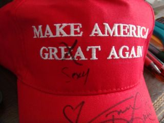 Stormy Daniels Autographed Maga Hat With Wpjsa Authenticity Certificate Sexy