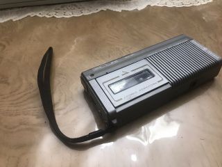 Vintage 80s General Electric Microcassette Recorder Player 3 - 5325a Great