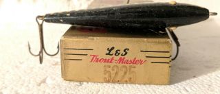 VINTAGE L&S TROUT MASTER FISHING LURE AND BOX 3