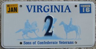 Virginia,  Sons Of Confederate Veterans,  2