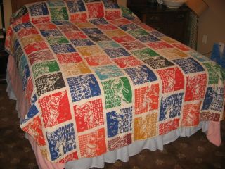 Vintage N.  F.  L.  Comforter Set - 1970 