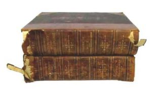 Vtg 1903 Funk & Wagnalls Standard Dictionary Of The English Language 2 Vol.  Set