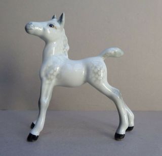 Vintage Beswick Pottery Foal - Small Grey Dappled Horse