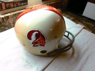 Vintage Tampa Bay Buccaneers Hnfl - N Rawlings Football Helmet Med Usa Dated 6 - 80