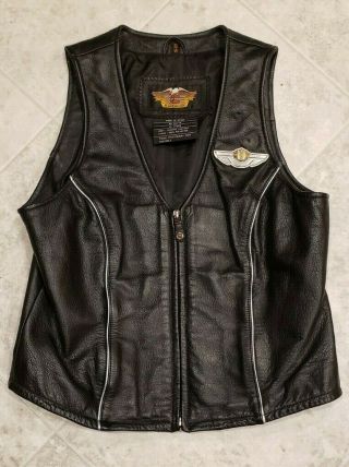 Harley 100th Anniversary Ladies Vest Size Small