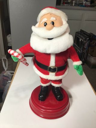 13”gemmy Vintage Dancing And Twerking Santa Claus Sings " Are You Ready For This "