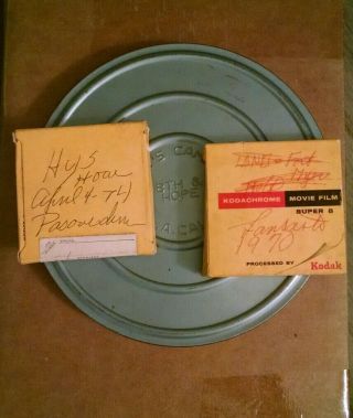 Vintage 8 8mm Kodachrome 1970 Vacation Ektachrome 1974 Home Movies Mystery