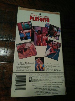 PLAYBOY/PLAYMATE PLAY - OFFS/VHS/1986/VINTAGE/80s NUDE/HUGH HEFNER 2