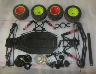 Vintage Team Losi 1/10 Scale Rc Car Parts Chassis Xx?