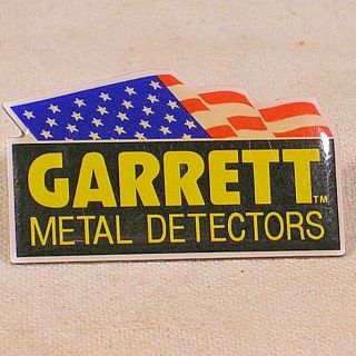 Garrett Metal Detectors Hat/lapel Pin,  1 - 3/8 " Long X 3/4 " High,  In
