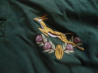 VINTAGE SOUTH AFRICA SPRINGBOKS RUGBY SHIRT SIZE XL 2
