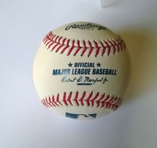 Authentic PETE ROSE SIGNED MLB Baseball w/Box 4256 Inscription 2