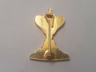 Vintage Motherwell 1991 Scottish Cup Winners Enamel Pin Badge 2