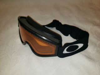 Oakley E - Frame Snowboard Ski Black Dual Vented Goggles,  Vintage