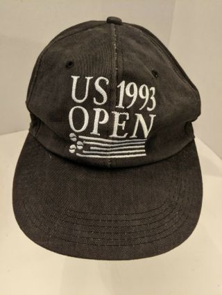 Vintage 1993 Us Open Tennis Cap Hat Snap Back Usta Ferone 