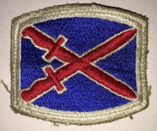 Vintage Us Military 10th Mountain Division Red White & Blue Dual Swords