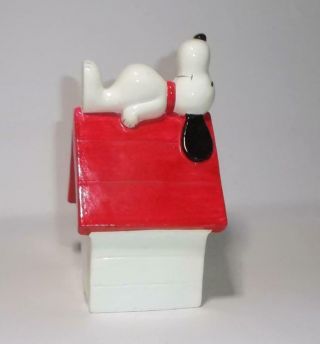 Vintage Snoopy Dog House Money Box / Piggy Bank (Peanuts/Charlie Brown) 2