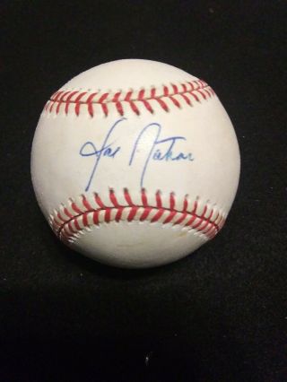 Joe Nathan Signed Baseball Jsa Mlb All Star Autograph Giants Cubs Rangers
