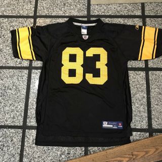 Authentic Throwback 83 Heath Miller Pittsburgh Steelers Reebok Youth Xl Jersey