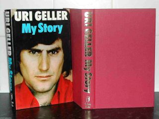 Uri Geller My Story 1st Ed Magician Psychic Telepathy Clairvoyant Magic Hardback
