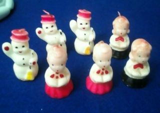 Gurley Christmas Candles Vintage 1950 