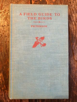 A Field Guide To The Birds By Roger Tory Peterson 1947 Hc Book Vintage Audubon