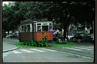 Slide,  Austria Klagenfurt Tram Trolley 5,  In 1960