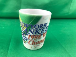 York Yankees 1998 World Champions Shot Glass