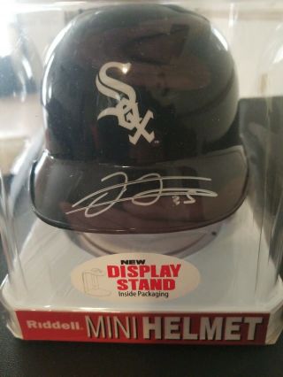 Frank Thomas Signed Autographed Chicago White Sox Mini Helmet Schwartz