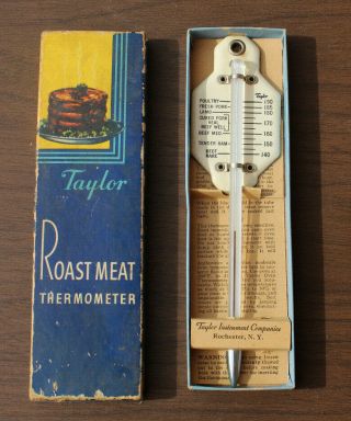 Vintage Taylor Roast Meat Thermometer
