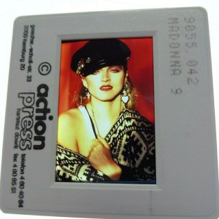 Madonna Vintage 35mm Slide Transparency Photograph