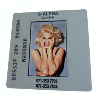 Madonna Vintage 35mm Transparency Slide Photograph