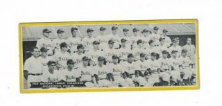 Philadelphia Phillies 1951 Topps National League Champions 1950 Baseball Card
