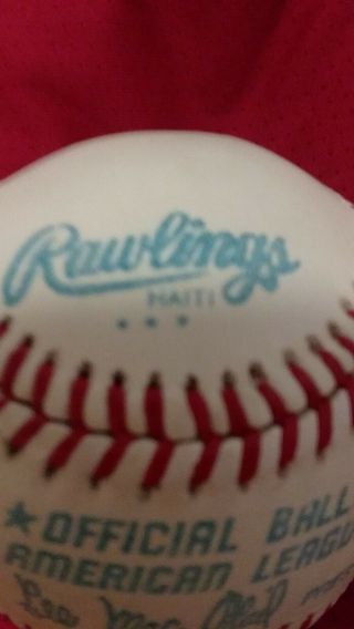 Rawlings Official Major League Baseball and Vintage Official American League. 3