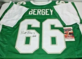 Bill Bergey Signed Autographed Philadelphia Eagles Throwback Jersey Jsa 4