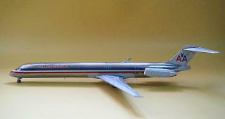 Geminijets 1/200 Diecast Aircraft Model,  American Airlines Md - 80,  G2aal760
