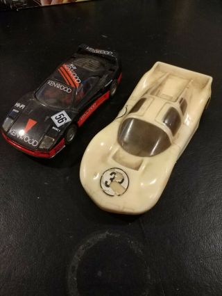 2 Vintage 1/32 Scale Slot Car Eldon Hornsby Unknown Type Of Car