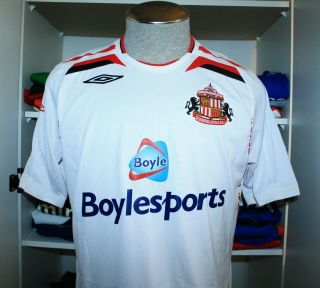 Vtg Umbro Sunderland Football Shirt Soccer Jersey 2007/2008 Season Size Medium
