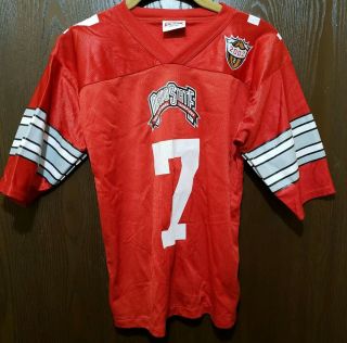 Vintage 2002 National Champion Ohio State Buckeyes 7 Football Jersey Youth M
