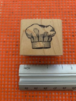Chefs Hat Cap - Rubber Stamps Of America Vintage Old Stock