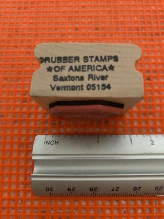 Chefs Hat Cap - Rubber Stamps of America Vintage Old Stock 3