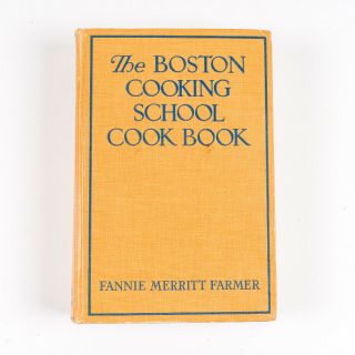 Vintage 1943 Boston Cooking School Cookbook Fannie Farmer Seventh Edition
